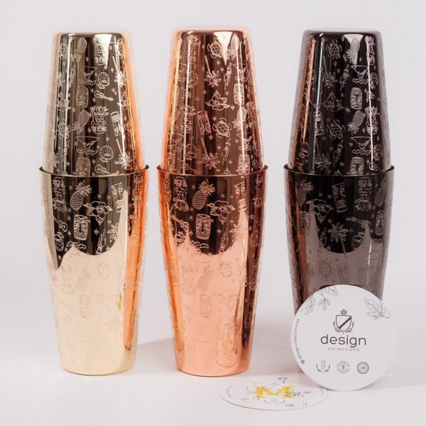 Coctelera Boston Tiki || Premium Labrada
